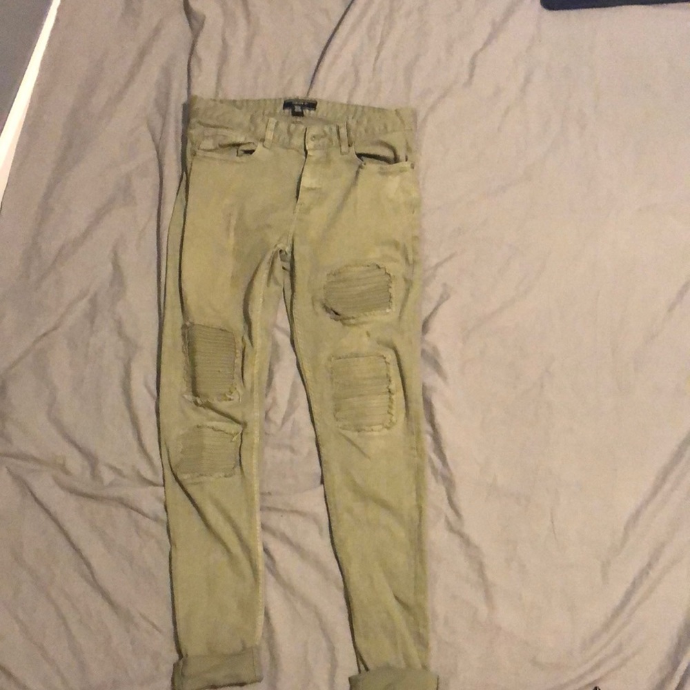 Forever 21 green pants
